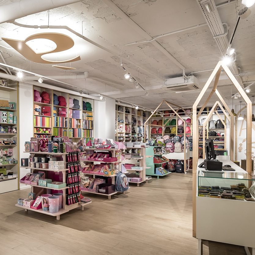 iluminacion libreria