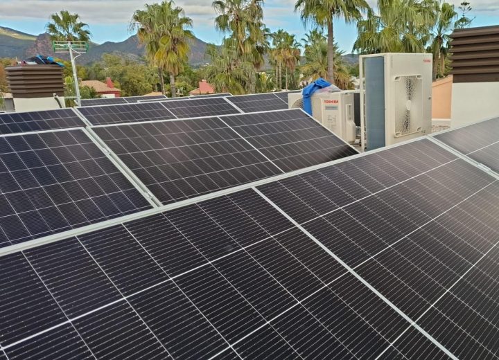 instalacion completa paneles